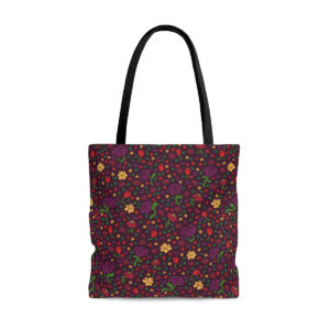 Decorative Flowers Tote Bag