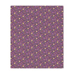 Vibrant Spring Minky Blanket