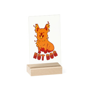 Hot Dog Acrylic Sign